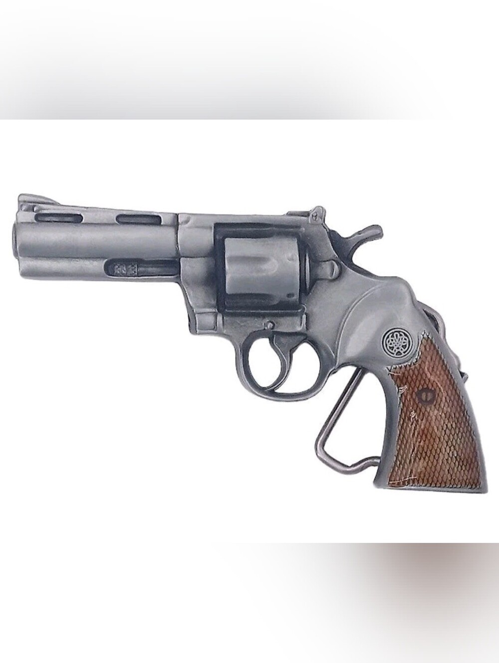 New Western Pistol Revolver Cowboy Belt Buckle